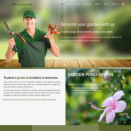 AGE Themes Gardare Onepage