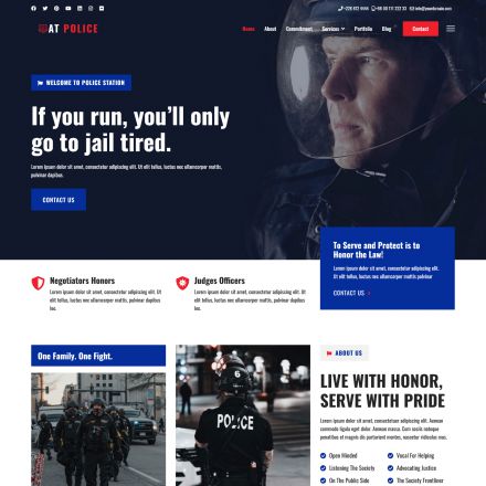 AGE Themes Police Onepage