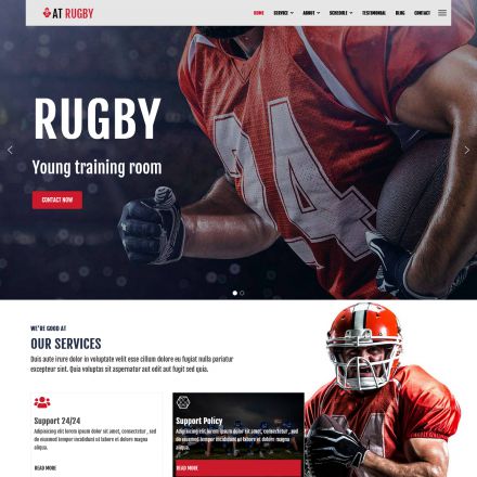 AGE Themes Rugby Onepage