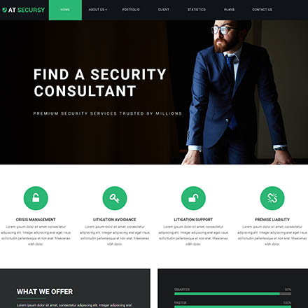 AGE Themes Secursy Onepage