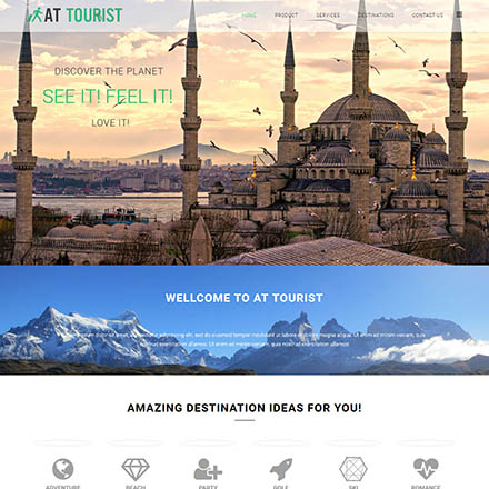 AGE Themes Tourist Onepage