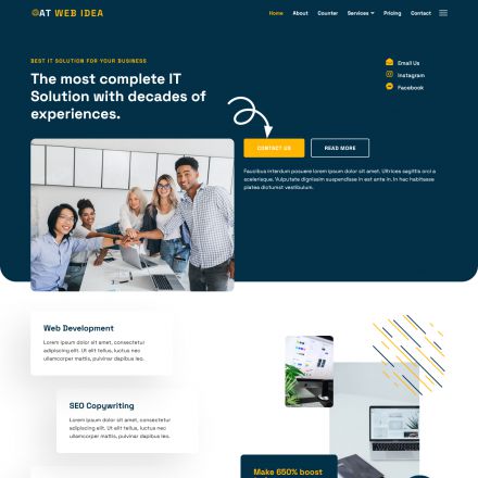 AGE Themes Web Idea Onepage