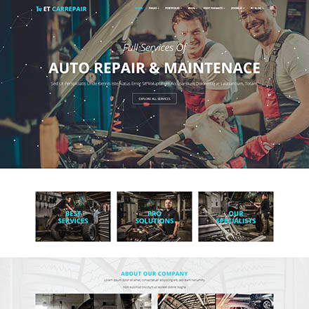 EngineTemplates Car Repair