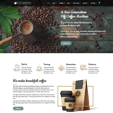 EngineTemplates Coffee