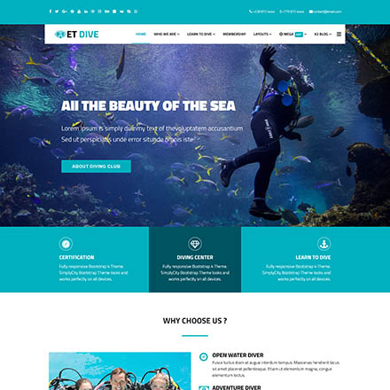 EngineTemplates Dive