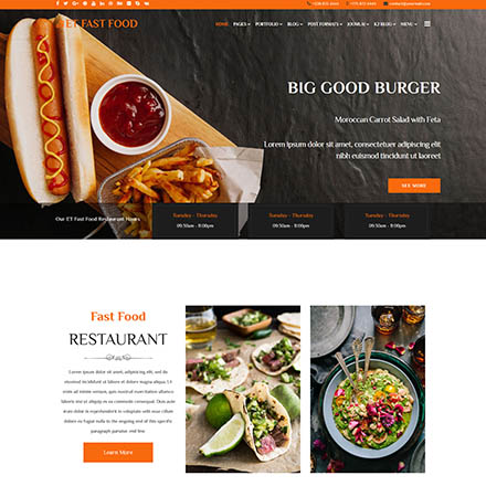 EngineTemplates Fast Food