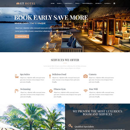 EngineTemplates Hotel