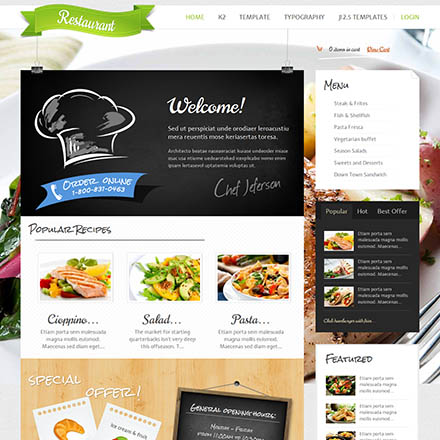 GavickPro Restaurant