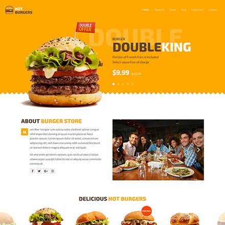 HotThemes Burgers