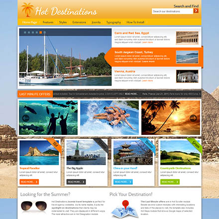 HotThemes Destinations