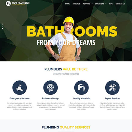 HotThemes Plumber