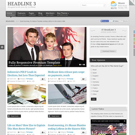 IceTheme HeadLine 3