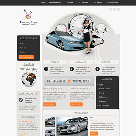 Joomla-Monster Car Company