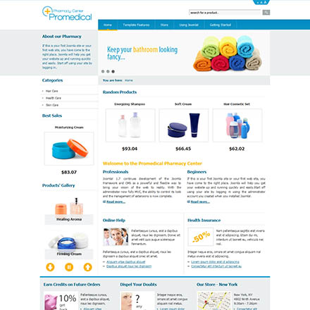 Joomla-Monster Promedical Store