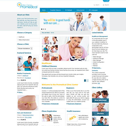 Joomla-Monster Promedical