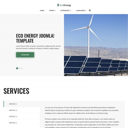 Joomla-Monster Eco Energy