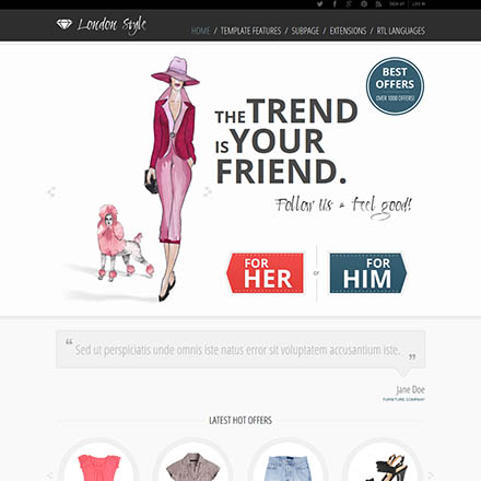 Joomla-Monster Fashion Trends