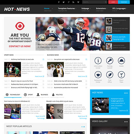 Joomla-Monster Hot News