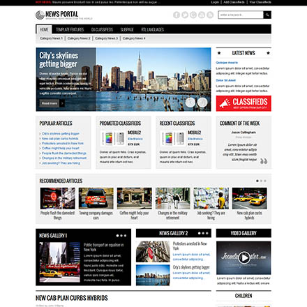 Joomla-Monster News Portal