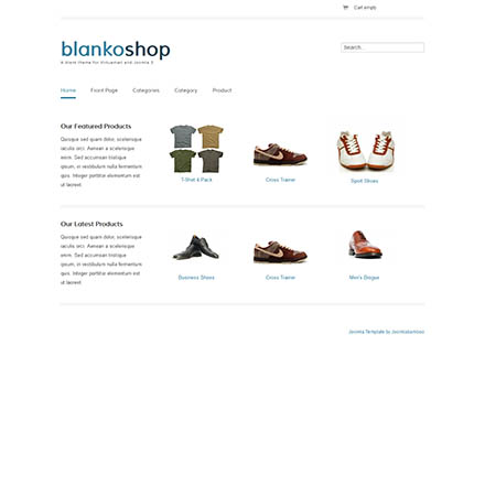 JoomlaBamboo Blankoshop