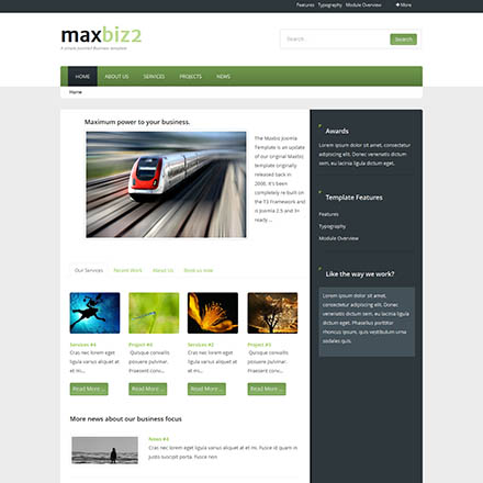 JoomlaBamboo MaxBiz2