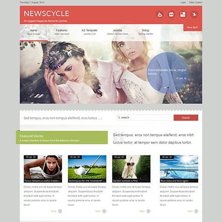 JoomlaBamboo Newscycle