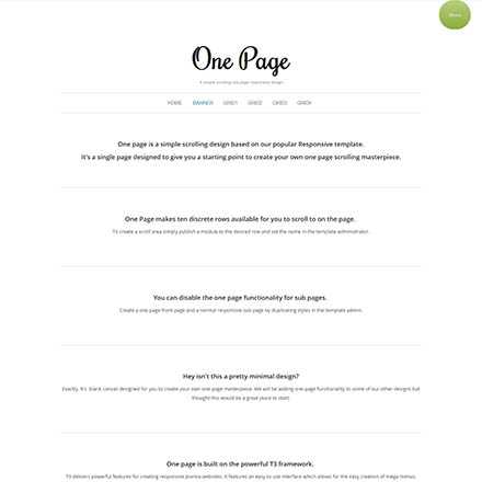 JoomlaBamboo Onepage