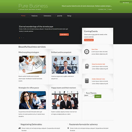 JoomlaBamboo Pure