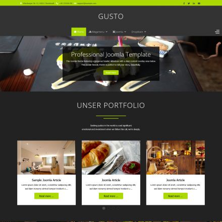 JoomlaPlates Gusto