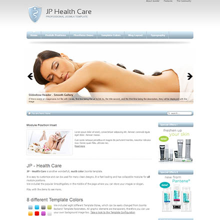 JoomlaPlates HealthCare