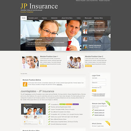 JoomlaPlates Insurance