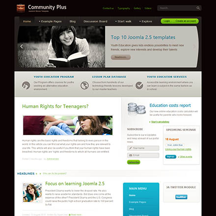 JoomlArt Community Plus