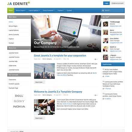 JoomlArt Edenite II