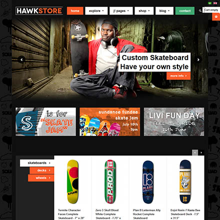 JoomlArt Hawkstore