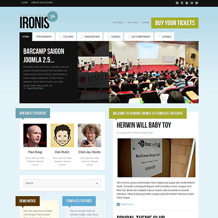 JoomlArt Ironis