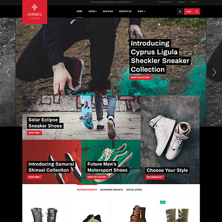 JoomlArt Shoe Store