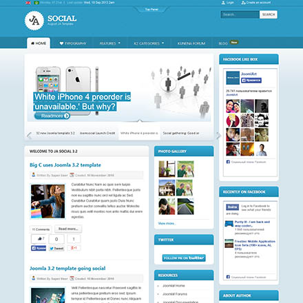 JoomlArt Social