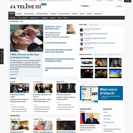 JoomlArt Teline III v2