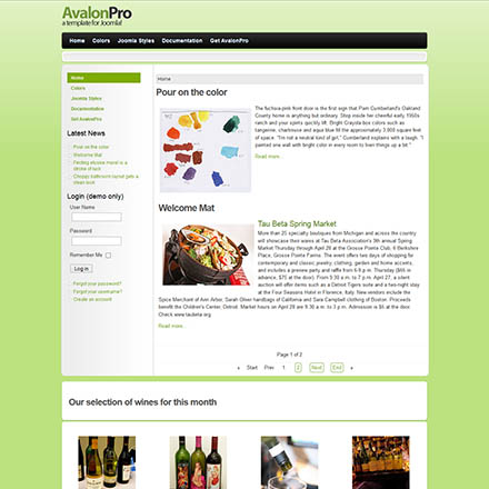 JoomlaShack Avalon