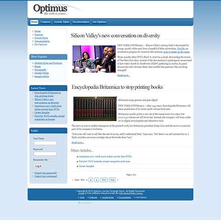 JoomlaShack Optimus