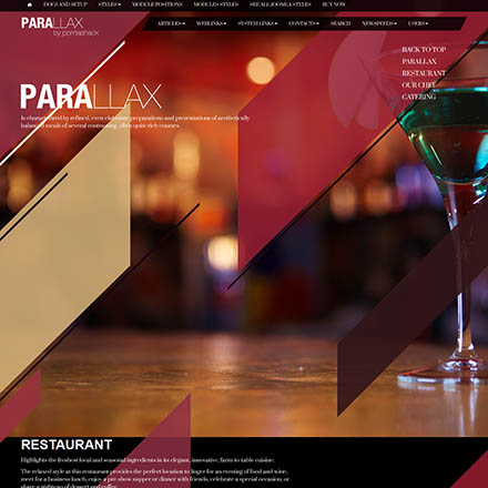 JoomlaShack Parallax