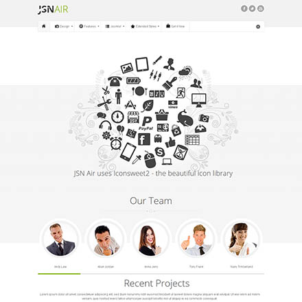 JoomlaShine Air