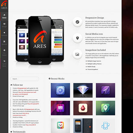 JoomlaShine Ares