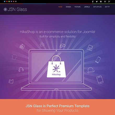JoomlaShine Glass