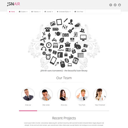 JoomlaShine Air 2