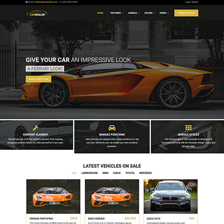 JoomlaShine CarDealer