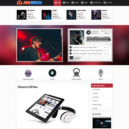 JoomlaShine Neon 2