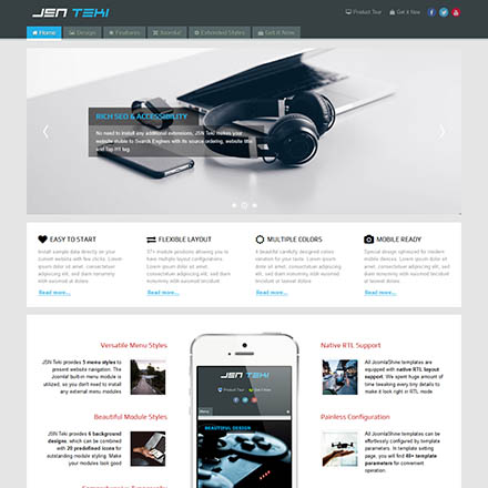 JoomlaShine Teki 2