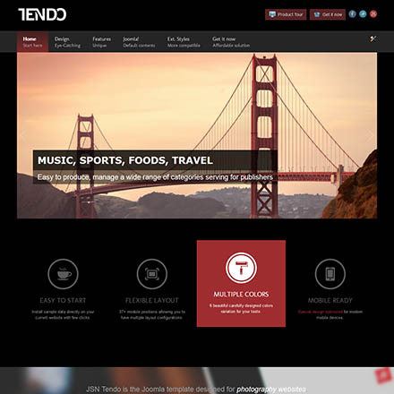 JoomlaShine Tendo