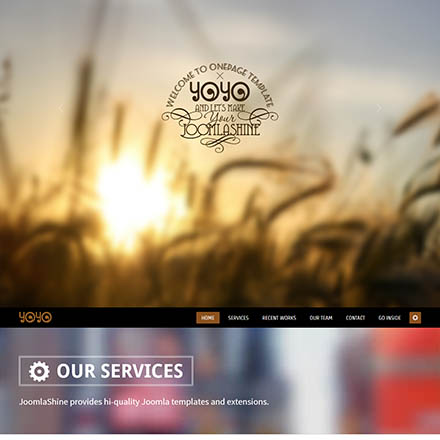 JoomlaShine Yoyo